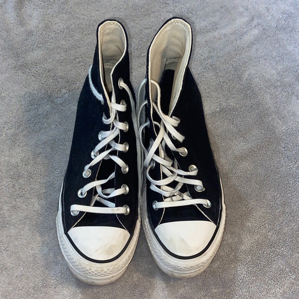 Converse Black and White  chunky chuck High-Top Sneakers